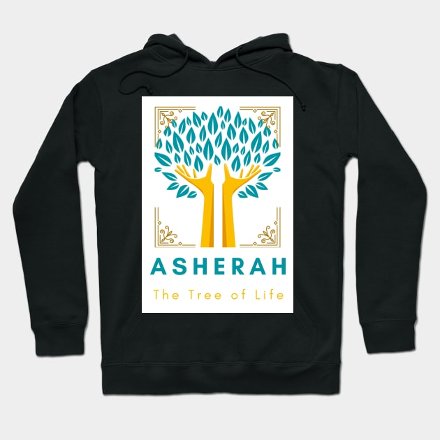 Goddess Asherah: The Tree of Life Hoodie by RainbowStudios